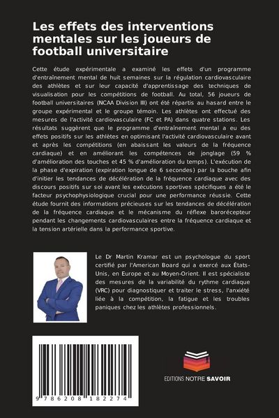 Produktbild: Les effets des interventions mentales sur les joueurs de football universitaire