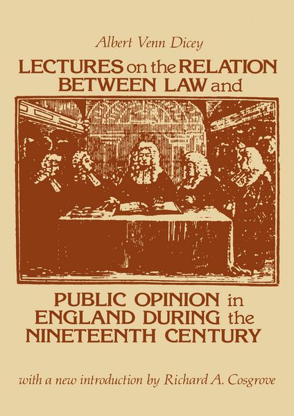 Produktbild: Lectures on the Relation Between Law and Public Opinion in England During the Nineteenth Century