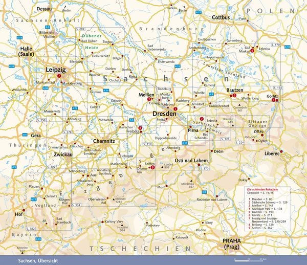 Produktbild: Reisef&uuml;hrer Sachsen