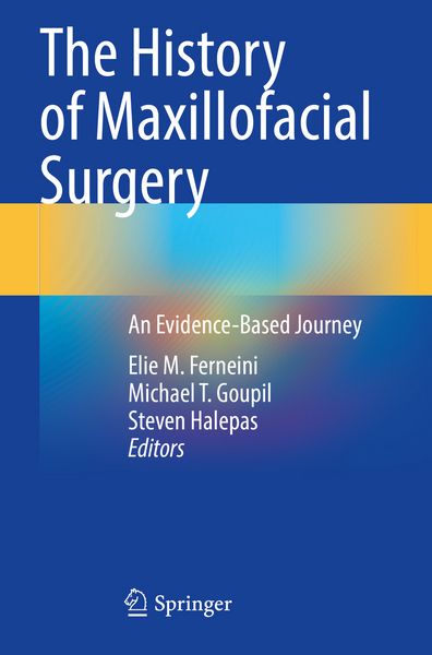 Produktbild: The History of Maxillofacial Surgery