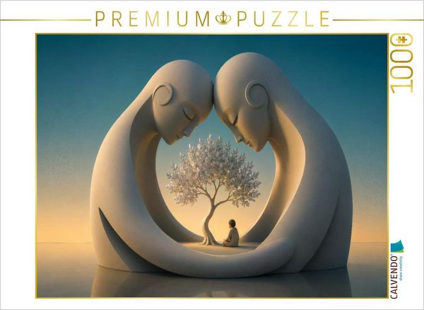 CALVENDO Puzzle Geborgen im Traum | 1000 Teile Lege-Größe 64 × 48 cm Foto-Puzzle für glückliche Stunden