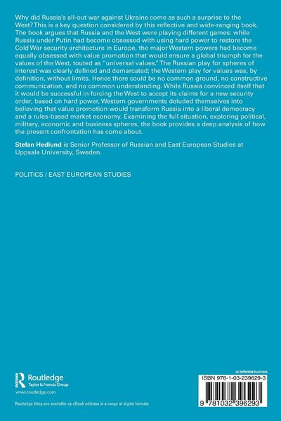 Produktbild: Ukraine, Russia and the West
