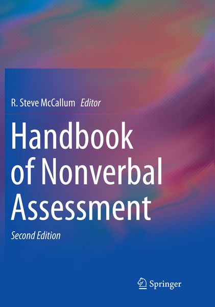 Produktbild: Handbook of Nonverbal Assessment