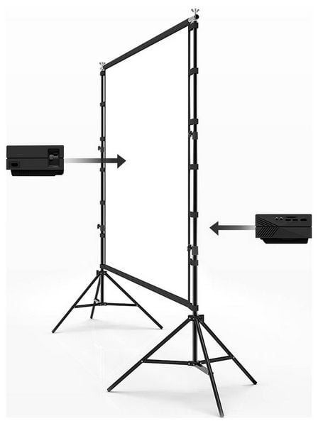 Produktbild: SpeaKa Professional SP-PST-314 Stativleinwand Bildformat: 16:9