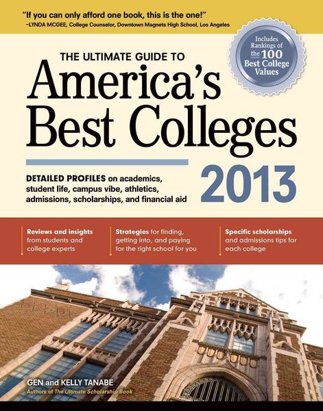 Produktbild: Tanabe, G: Ultimate Guide to America's Best Colleges 2013