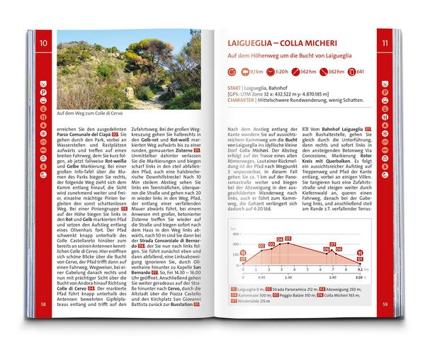 Produktbild: KOMPASS Wanderf&uuml;hrer Ligurien mit Cinque Terre, 50 Touren