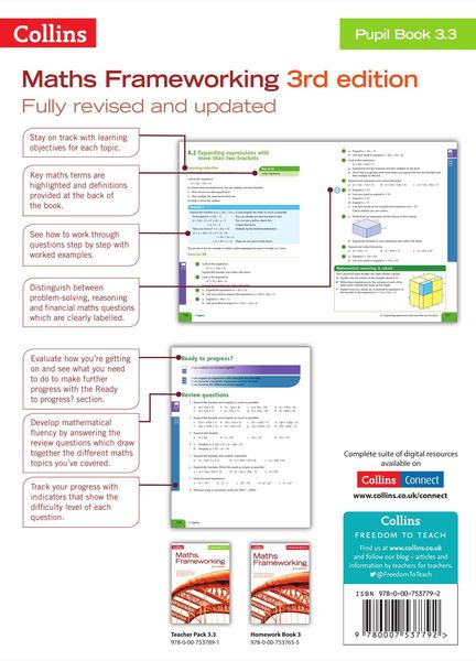 Produktbild: KS3 Maths Pupil Book 3.3