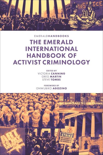 Produktbild: Emerald International Handbook of Activist Criminology