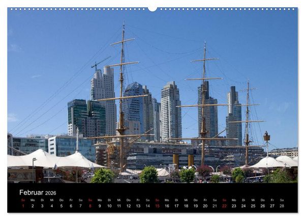 Produktbild: Buenos Aires (hochwertiger Premium Wandkalender 2026 DIN A2 quer), Kunstdruck in Hochglanz