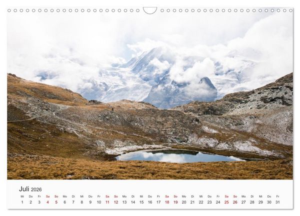 Produktbild: Matterhorn - Wahrzeichen der Schweiz (Wandkalender 2026 DIN A3 quer), CALVENDO Monatskalender
