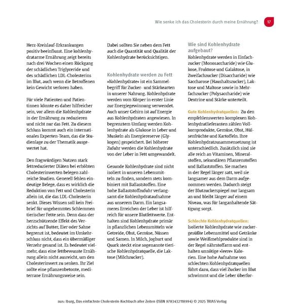 Das einfachste Cholesterin-Kochbuch aller Zeiten