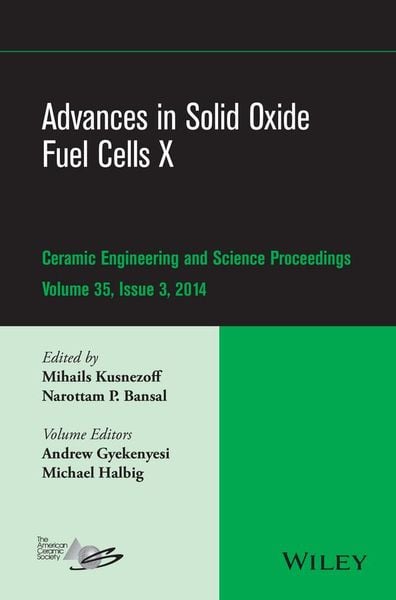 Produktbild: Advances in Solid Oxide Fuel Cells X, Volume 35, Issue 3