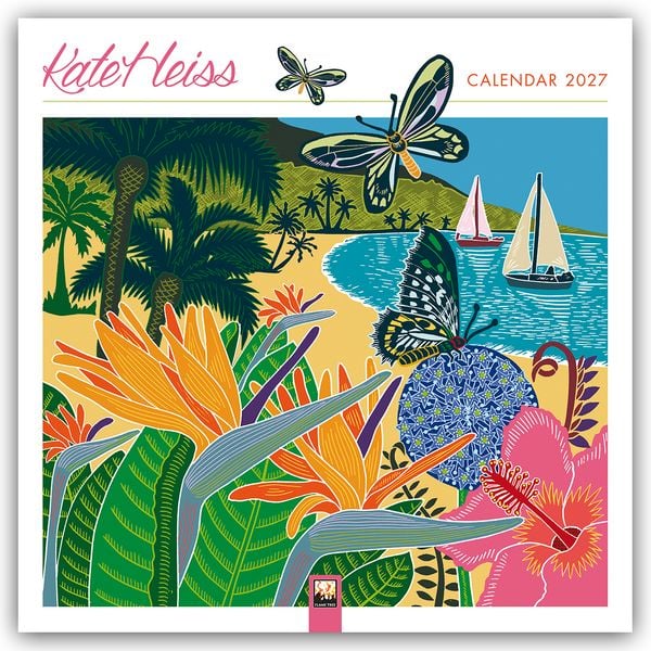 Produktbild: Kate Heiss Kunstkalender 2027 &ndash; Original Flame Tree Publishing-Kalender [Kalender]