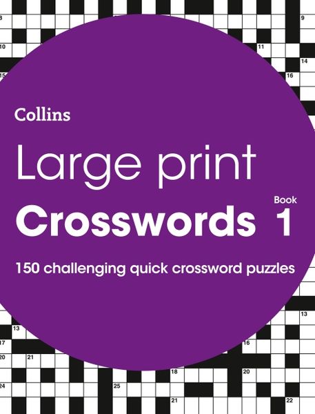 Produktbild: Collins: Large Print Crosswords Book 1