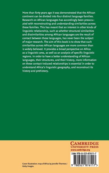 Produktbild: A Linguistic Geography of Africa