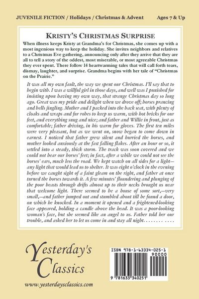 Produktbild: Kristy's Christmas Surprise (Yesterday's Classics)