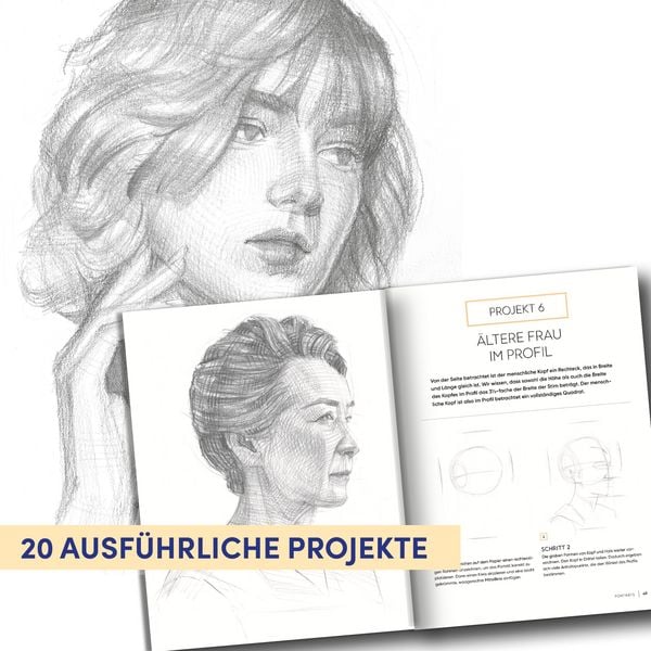 Produktbild: Einzigartige Portr&auml;ts zeichnen
