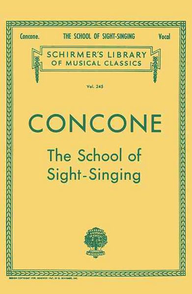 Produktbild: School of Sight-Singing
