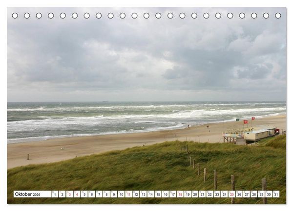 Produktbild: Callantsoog (Tischkalender 2026 DIN A5 quer), CALVENDO Monatskalender