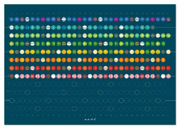 Produktbild: Une perle pour chaque jour (Calendrier mural 2026 DIN A3 vertical), CALVENDO calendrier mensuel