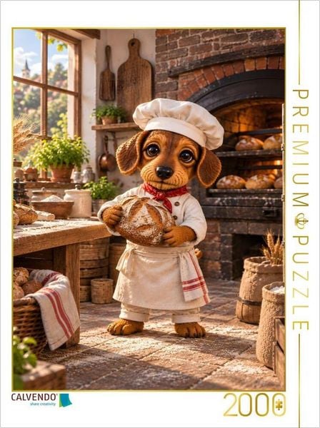 CALVENDO Puzzle Lui als Bäcker | 2000 Teile Lege-Größe 90 × 67 cm Foto-Puzzle für glückliche Stunden