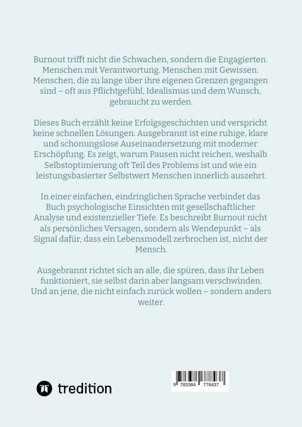 Produktbild: Ausgebrannt