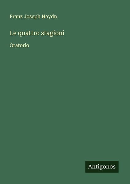 Produktbild: Le quattro stagioni