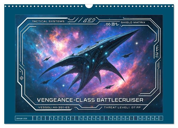 Produktbild: Intelligente Alientechnik (Wandkalender 2026 DIN A3 quer), CALVENDO Monatskalender
