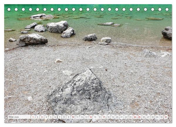 Produktbild: Mein Eibsee - Die Perle unterhalb der Zugspitze im Jahresverlauf (Tischkalender 2026 DIN A5 quer), CALVENDO Monatskalender