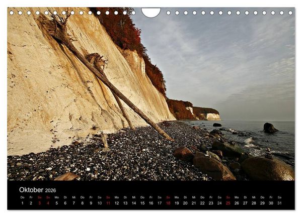 Produktbild: R&uuml;gen (Wandkalender 2026 DIN A4 quer), CALVENDO Monatskalender