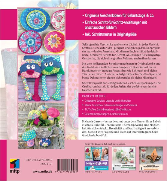 Geschenke nähen aus Stoffresten