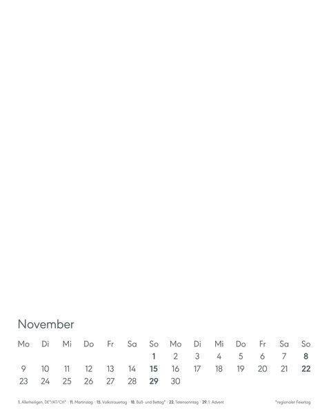Produktbild: Kreativ-Kalender Tischaufsteller hoch weiß 2026 - 16 x 20 - Foto, Malen, Basteln A4 - datiert - Kreativkalender - Foto-Kalender - Alpha Edition