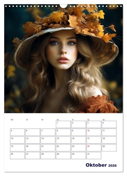 Produktbild: Die lebhafte Jahreszeiten! (Wandkalender 2026 DIN A3 hoch), CALVENDO Monatskalender