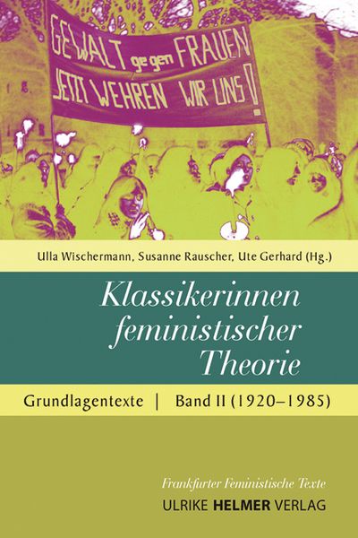 Produktbild: Klassikerinnen feministischer Theorie