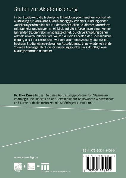 Produktbild: Stufen zur Akademisierung