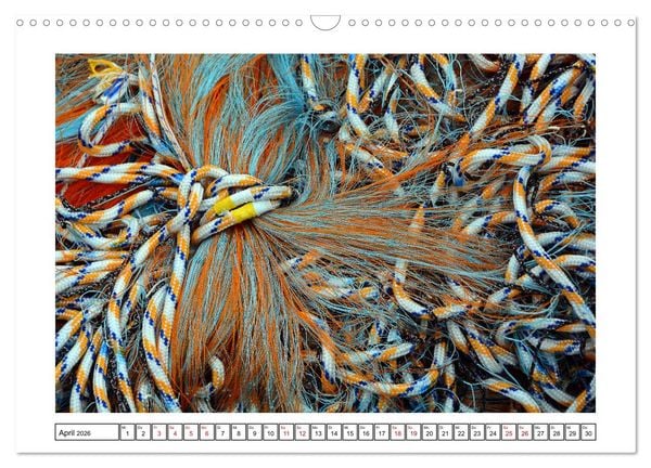 Produktbild: Netzdetails (Wandkalender 2026 DIN A3 quer), CALVENDO Monatskalender