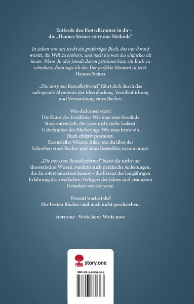 Die story.one Bestsellerformel