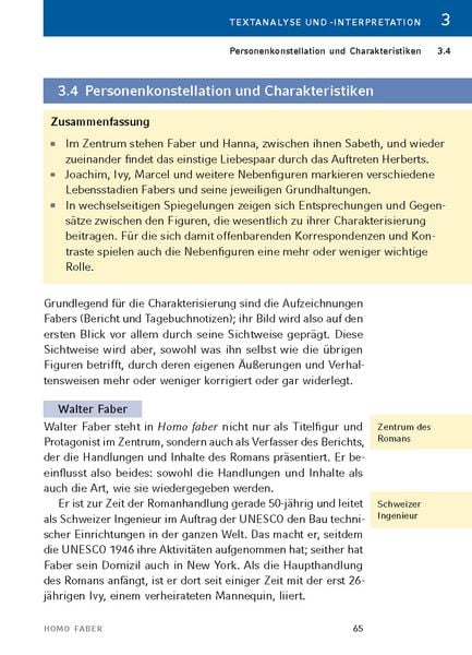 Produktbild: Homo faber von Max Frisch - Textanalyse und Interpretation