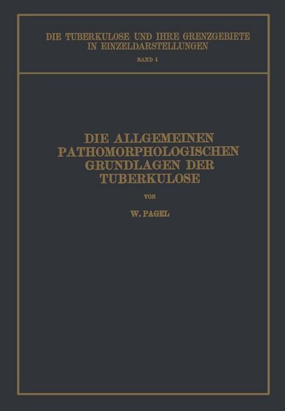 Produktbild: Die Allgemeinen Pathomorphologischen Grundlagen der Tuberkulose