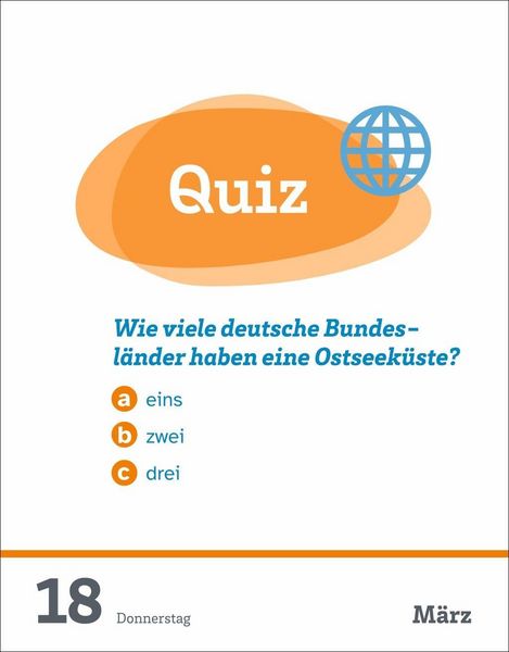 Produktbild: WAS IST WAS Der Kalender Tagesabrei&szlig;kalender 2027