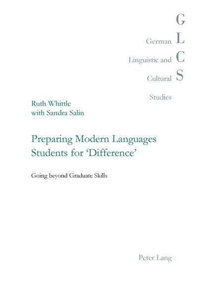 Produktbild: Preparing Modern Languages Students for 'Difference'