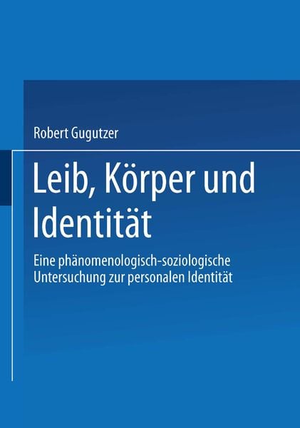 Produktbild: Leib, K&ouml;rper und Identit&auml;t