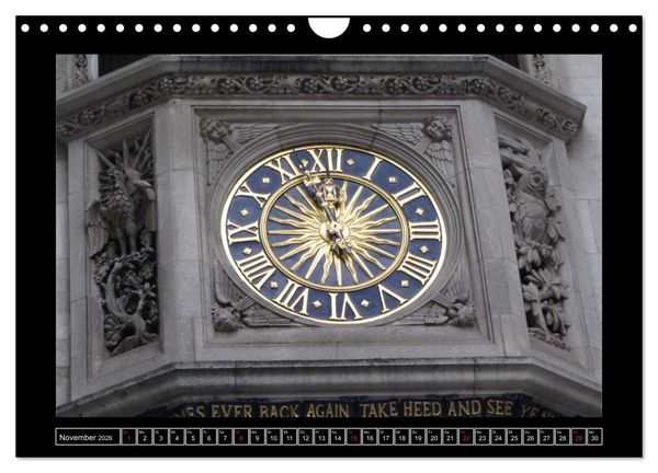 Produktbild: Zeit-Anzeige (Wandkalender 2026 DIN A4 quer), CALVENDO Monatskalender