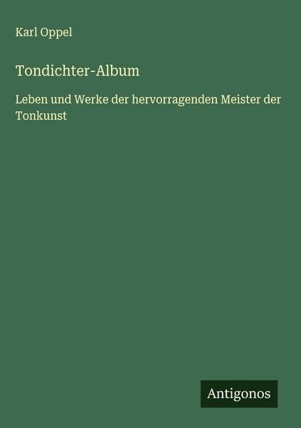 Produktbild: Tondichter-Album
