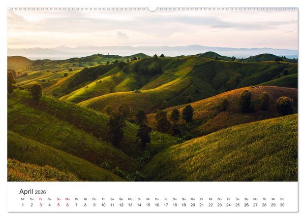 Produktbild: Thailand - Das Land des L&auml;chelns. (Wandkalender 2026 DIN A2 quer), CALVENDO Monatskalender