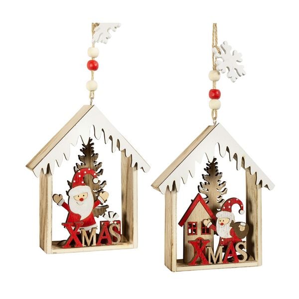 HTI-Living Baumschmuck 12cm 2er Set Baumschmuck 12cm 2er Set