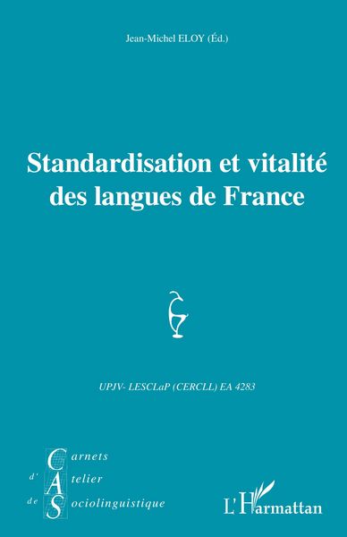 Produktbild: Standardisation et vitalit&eacute; des langues de France