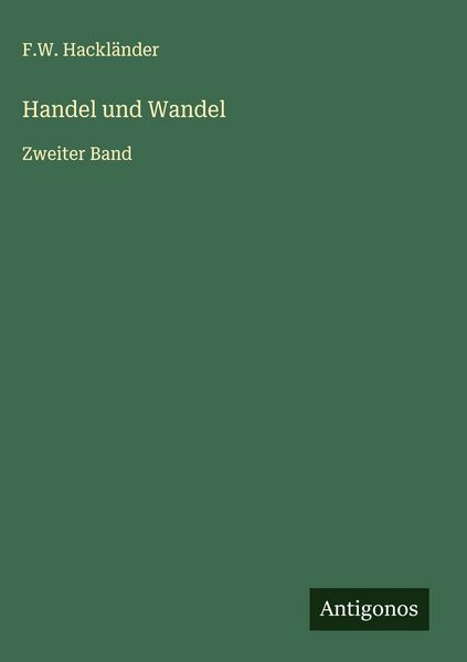 Produktbild: Handel und Wandel