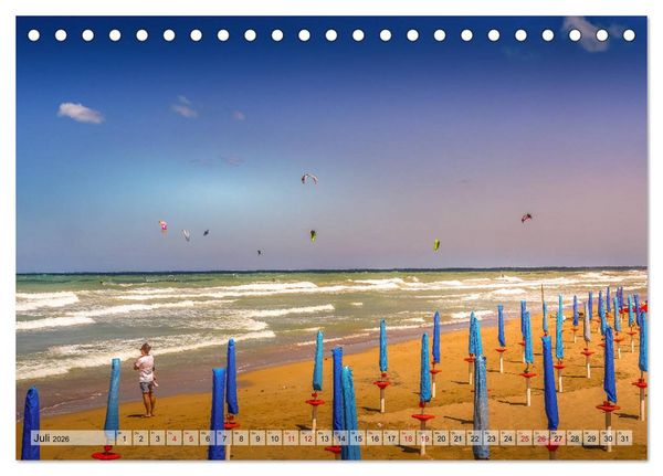 Produktbild: Apulien - Impressionen aus S&uuml;ditalien (Tischkalender 2026 DIN A5 quer), CALVENDO Monatskalender