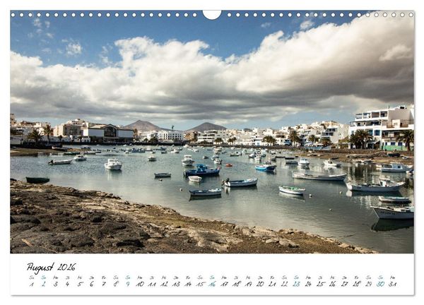 Produktbild: Lanzarote - Inselgl&uuml;ck im Atlantik (Wandkalender 2026 DIN A3 quer), CALVENDO Monatskalender